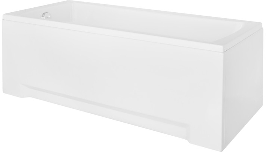 Set rechthoekig bad Besco Optima #WAO-150-PK, badkuipbehuizing Besco #OAP-150-UNI