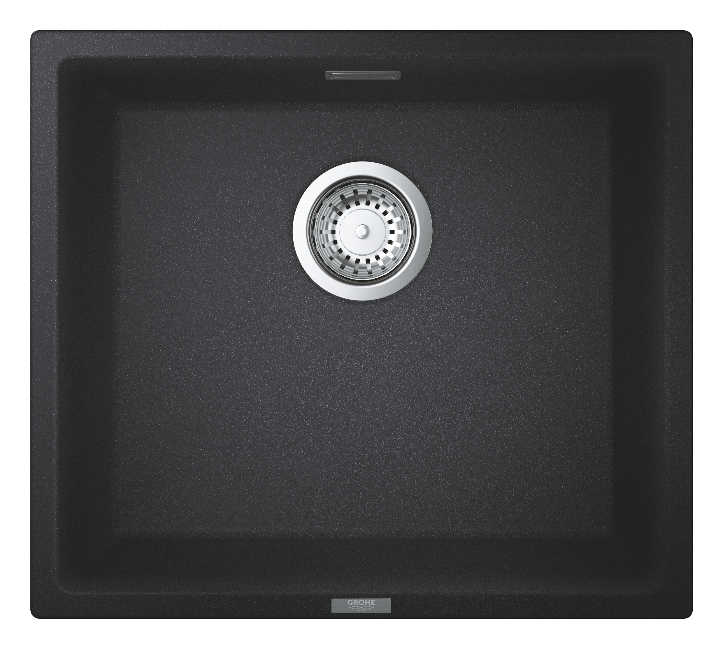 Grohe K700 spoelbak van graniet 45.7x40.6 cm zwart 31653AP0