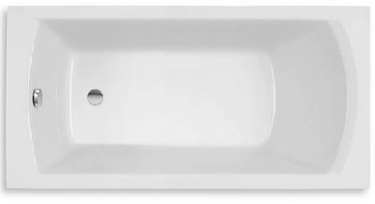 Roca Linea Slim rechthoekig bad 170x70 cm wit A248542000