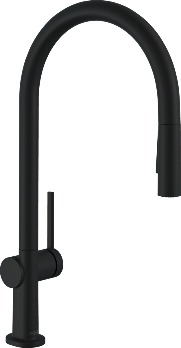 Hansgrohe Talis M54 keukenkraan staand zwart 72801670