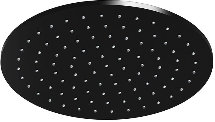 Steinberg 100 regendouche 30x30 cm rond zwart 1001688S