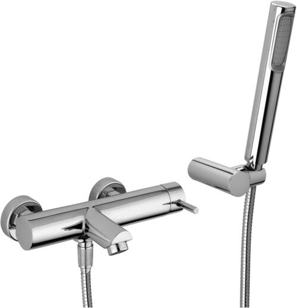 Paffoni Stick bad- en douchekraan wand chroom SK023CR