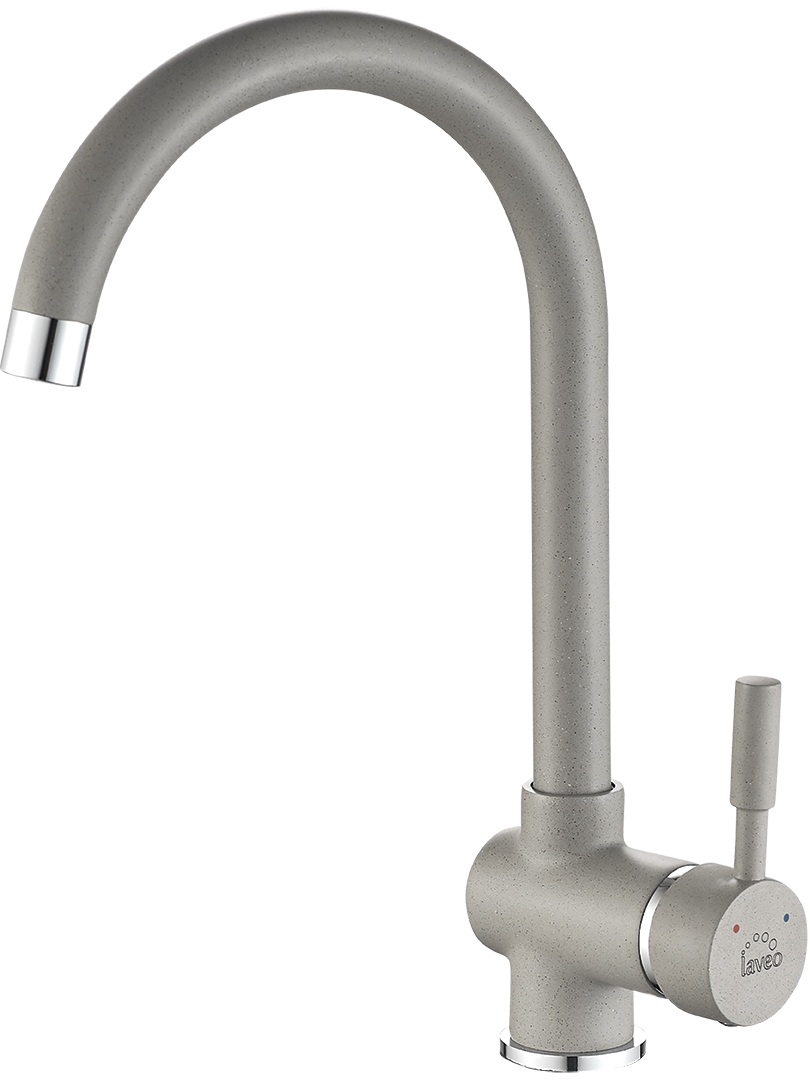 Laveo Lete keukenkraan staand grafiet /grijs BQX968D