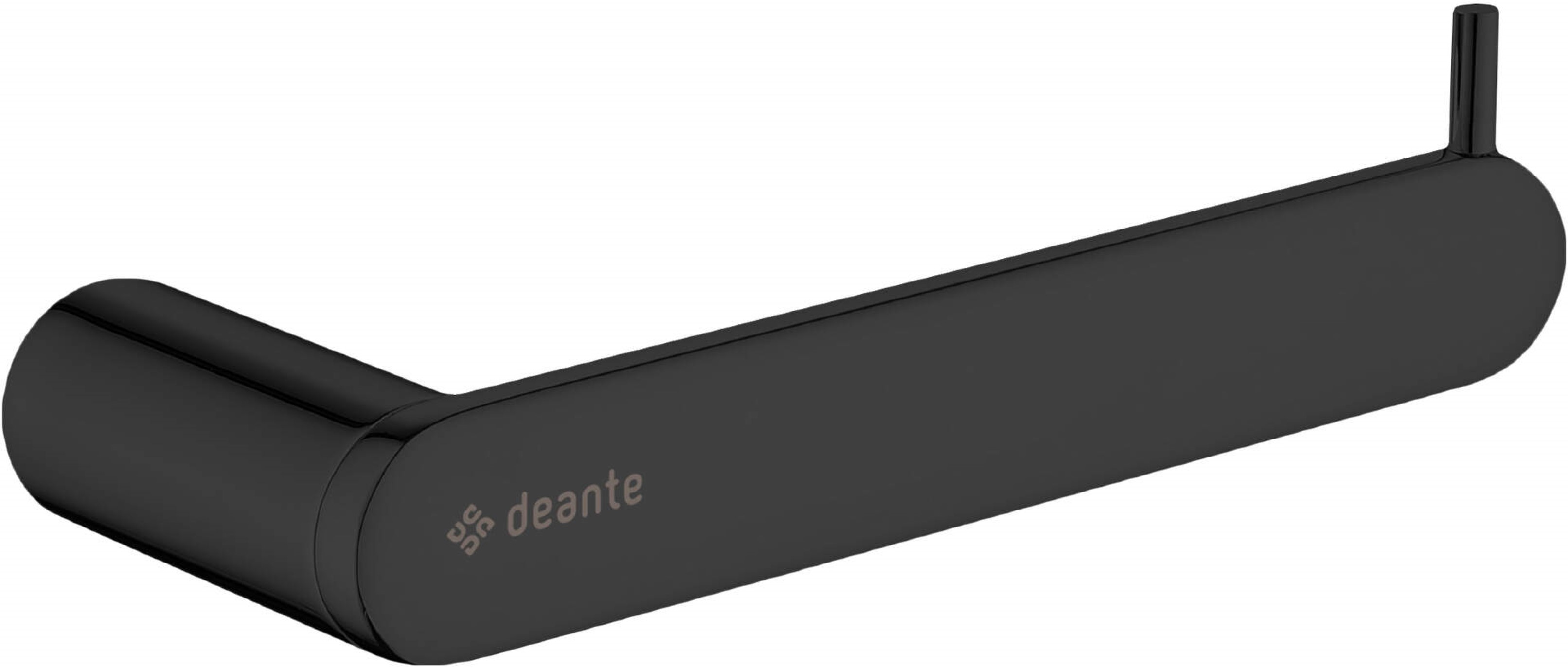 Deante Round toiletpapierhouder zwart ADR_N211