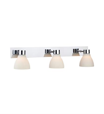 Markslöjd Cassis wandlamp 3x18 W wit-chroom 106370