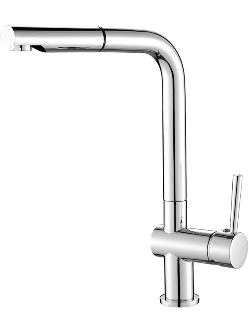 Laveo Luna keukenkraan staand chroom BLZ069D