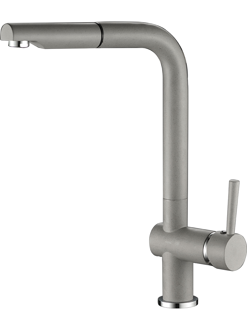 Laveo Luna keukenkraan staand grafiet /grijs BLZ969D