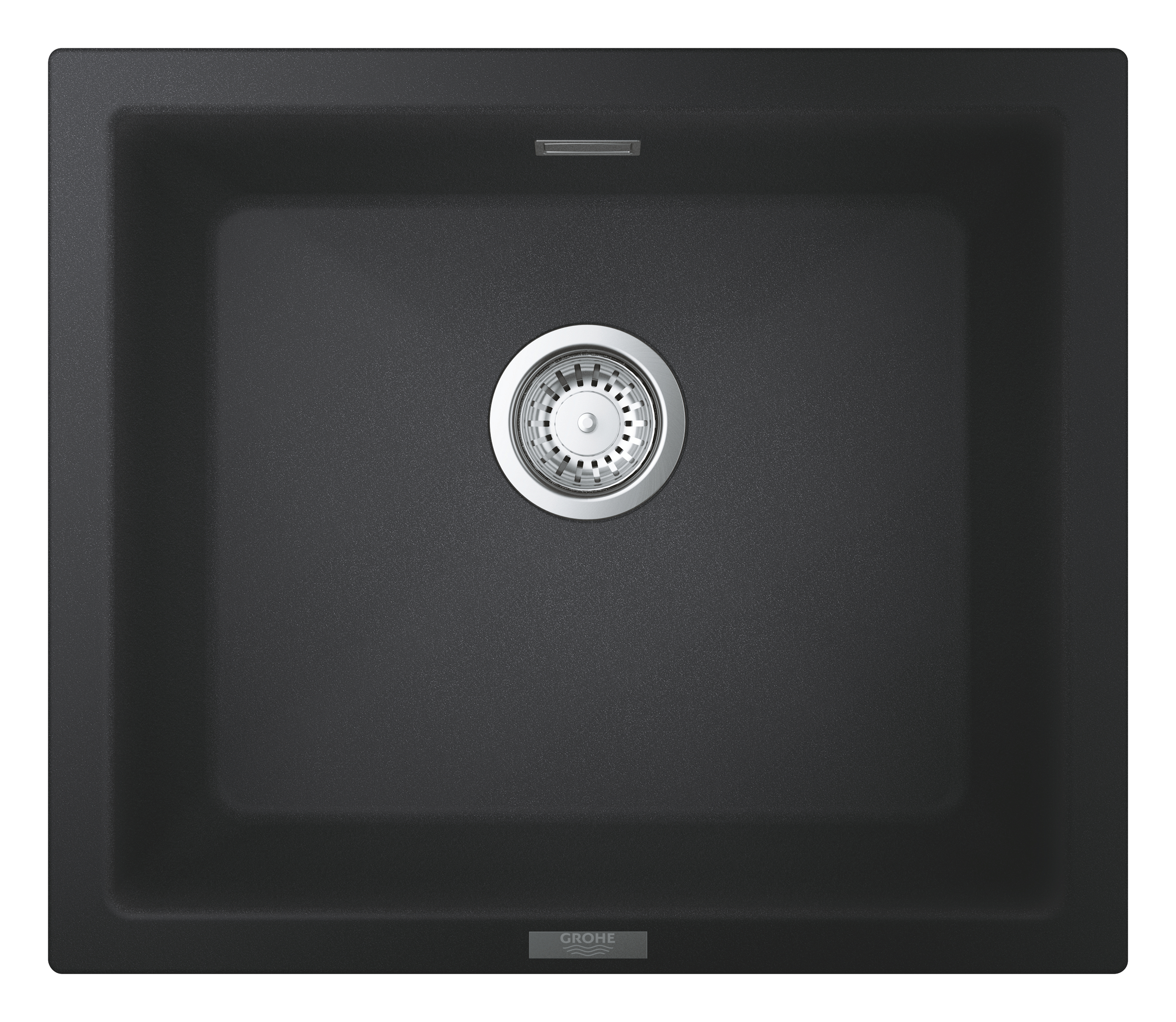 Grohe K700 spoelbak van graniet 53.3x45.7 cm zwart 31654AP0