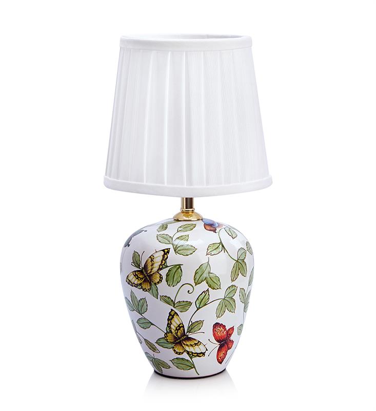 Markslöjd Mansion tafellamp 1x40 W wit-patroon 107039