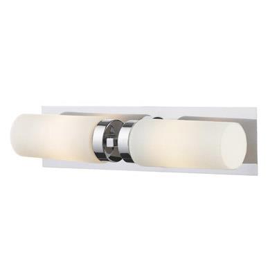 Markslöjd Norrsundet wandlamp 2x40 W wit-chroom 102478
