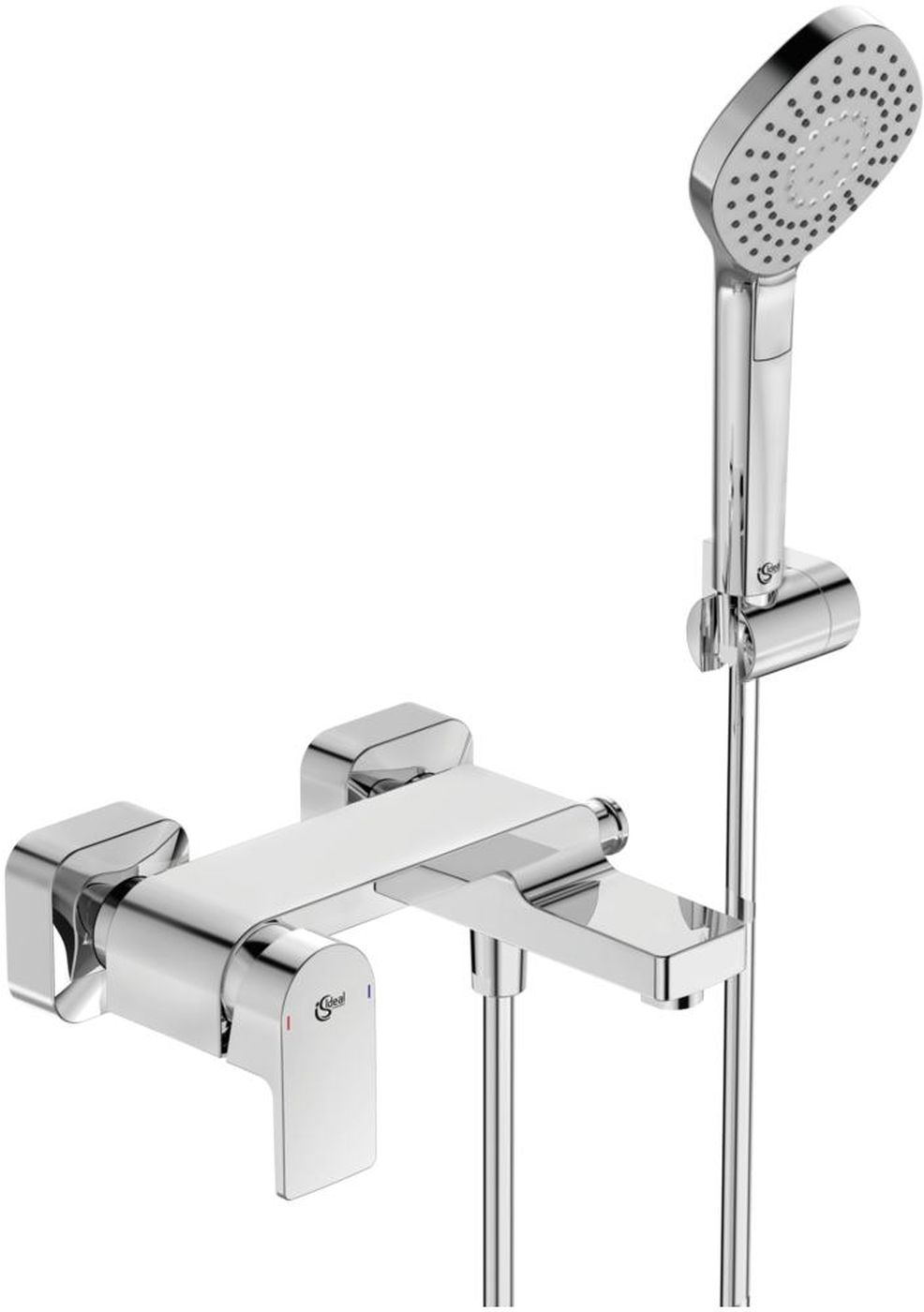 Ideal Standard Edge bad- en doucheset wand chroom A7122AA