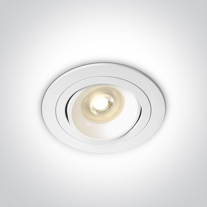 One Light Arta ingebouwde lamp 1x50 W wit 11105UB/W