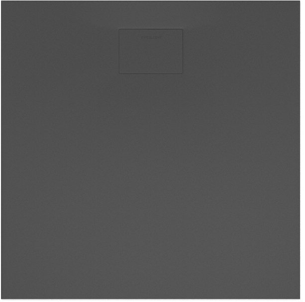 Excellent Lavano vierkante douchebak 100x100 cm zwart BREX.1102.100.100.BLN