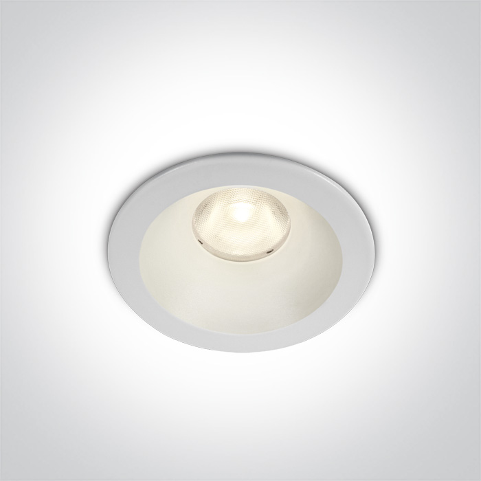 One Light Ewretu ingebouwde lamp 1x8 W wit 10108D/W/W