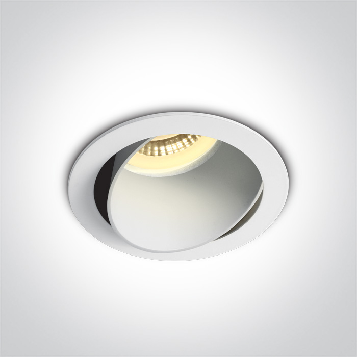 One Light Vitali ingebouwde lamp 1x10 W wit 11105M/W/W