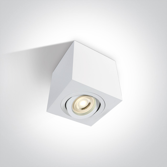 One Light Langadas plafondlamp 1x10 W wit 12105AC/W