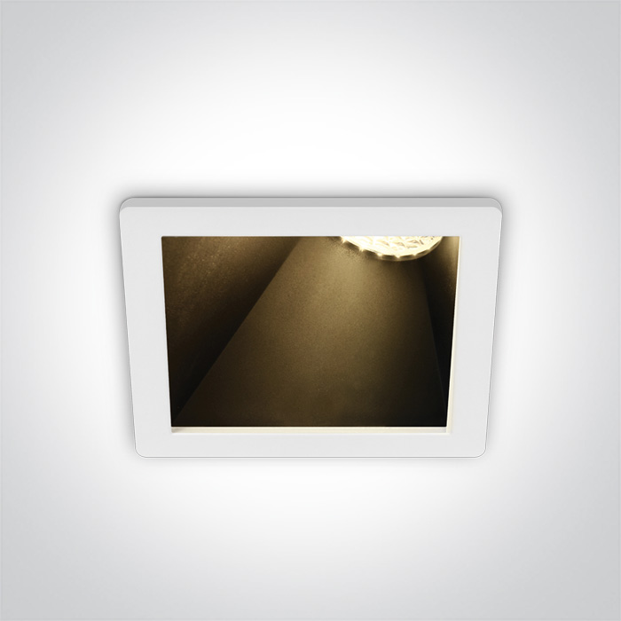 One Light Bevera ingebouwde lamp 1x10 W wit-zwart 50105MA/W/B