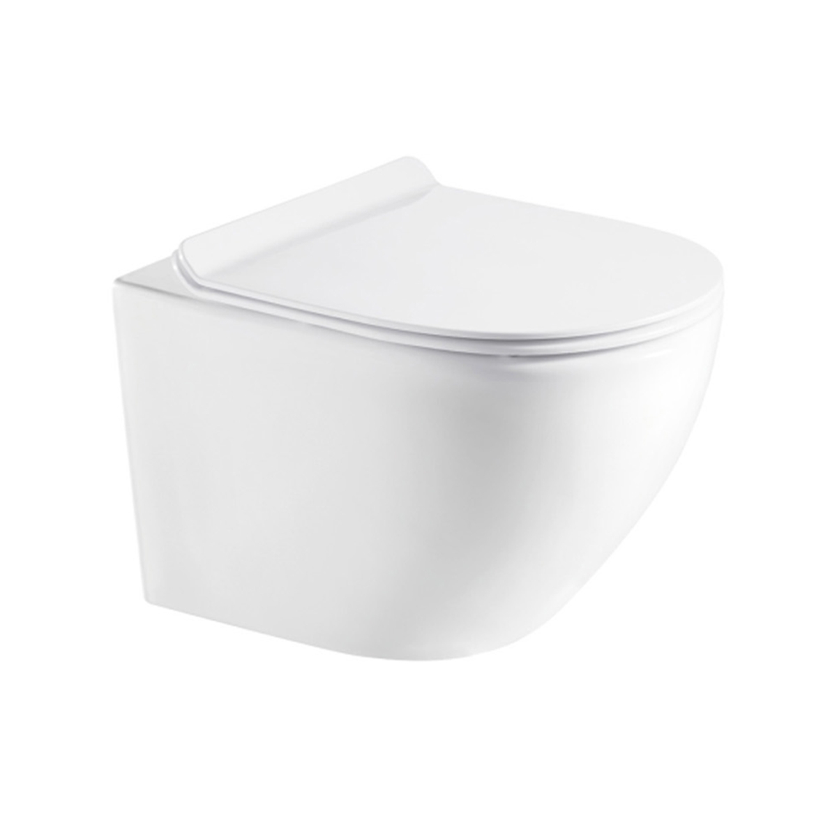 Oltens Hamnes toiletpot hangend zonder kraag wit glans 42513000