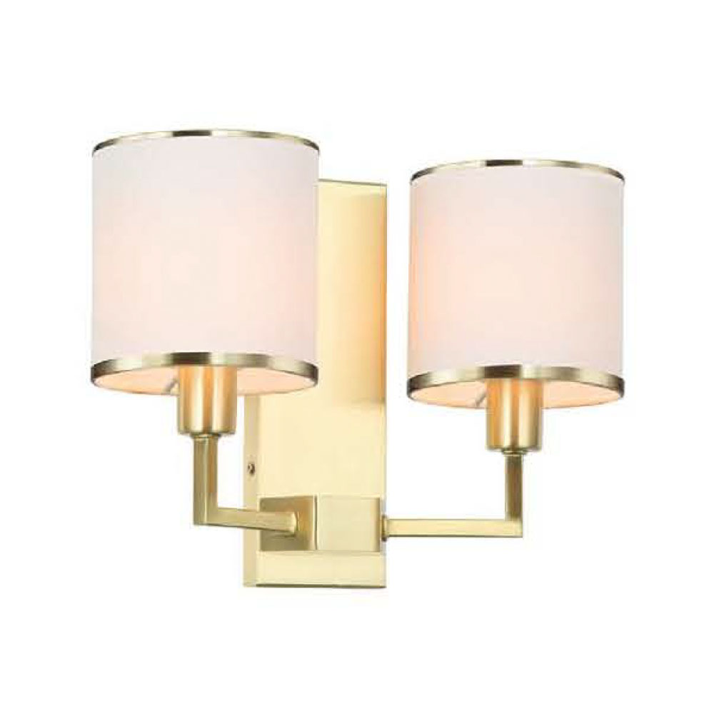 Open Design Casa wandlamp 2x12 W wit-gouden OR81503