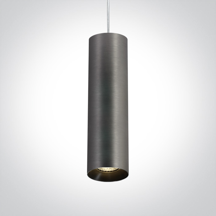 One Light Zaimi hanglamp 1x10 W grijs/askleur 63105MA/MG