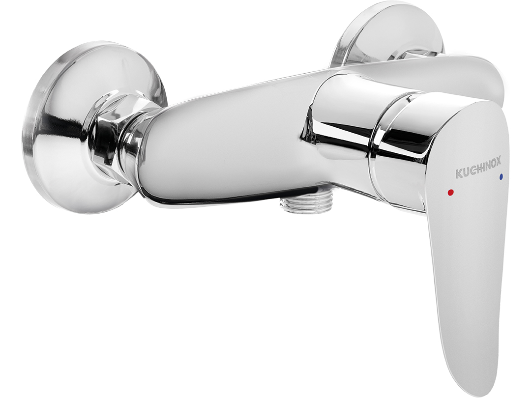 Kuchinox Cento douchekraan wand chroom BKC040D