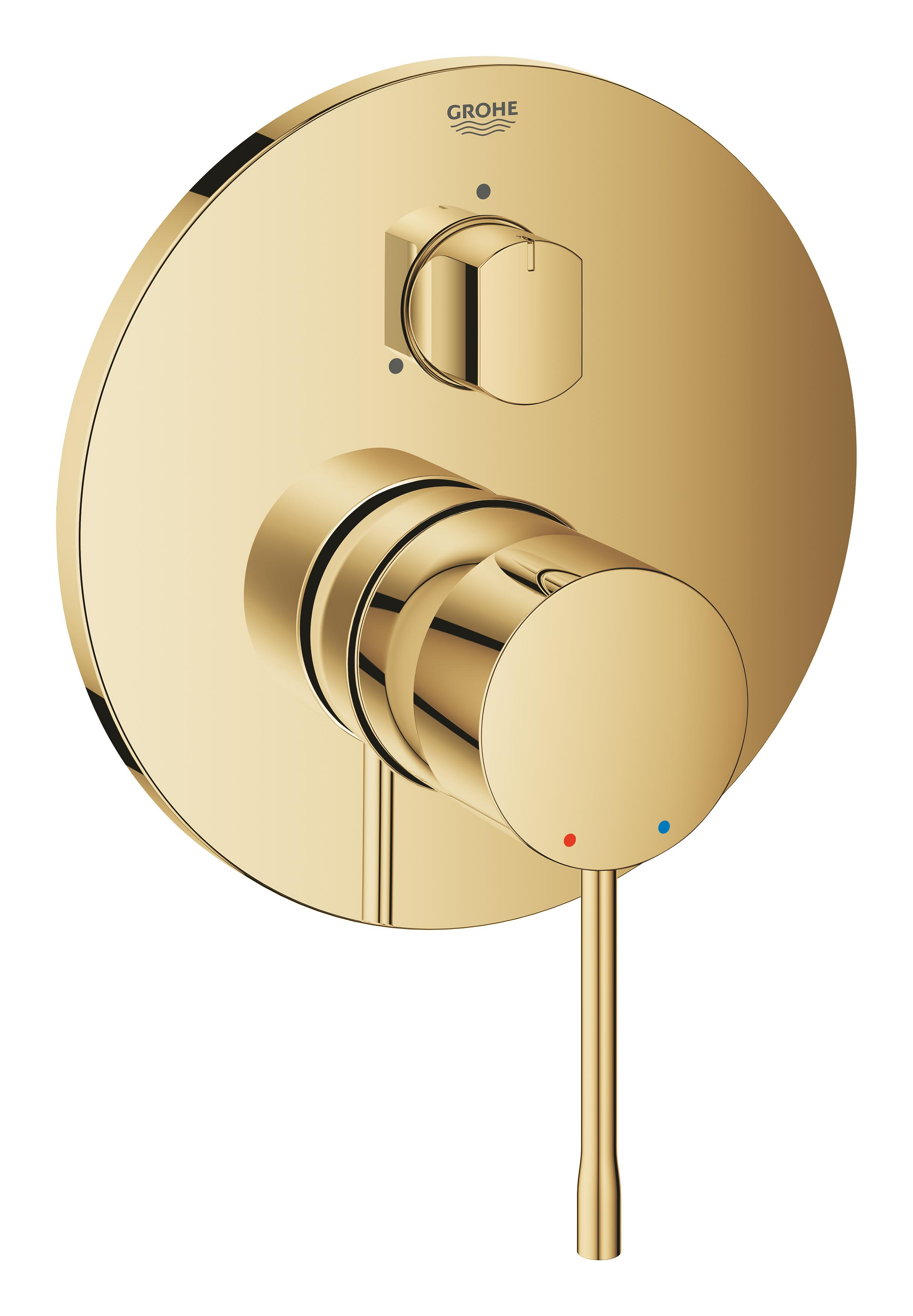 Grohe Essence bad- en douchekraan inbouw gouden 24092GL1