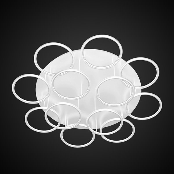 Altavola Design Ledowe Okręgi plafondlamp x144 W wit LA078/CE_12_in_3k_white