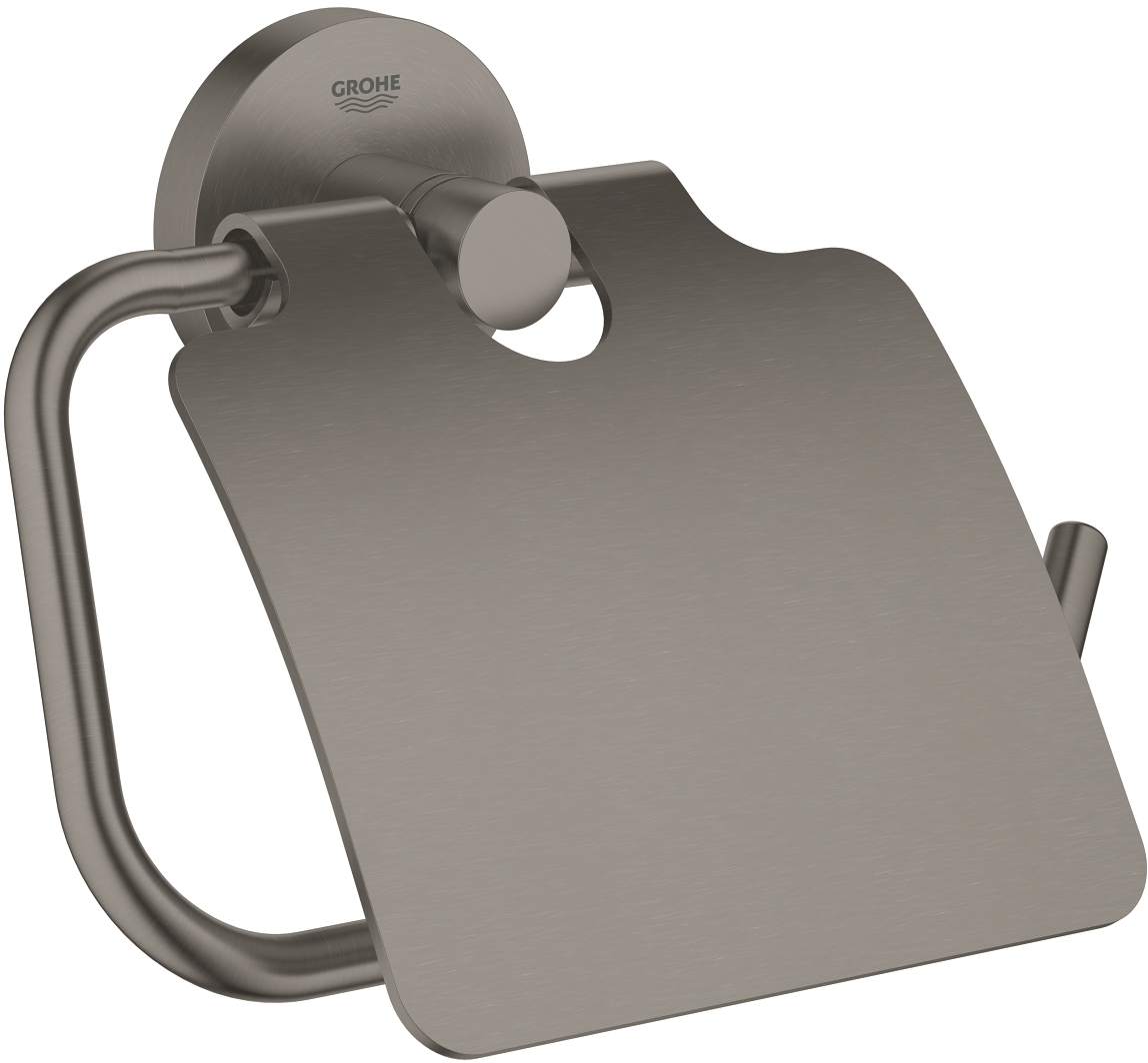 Grohe Essentials toiletpapierhouder Brushed Hard Graphite 40367AL1