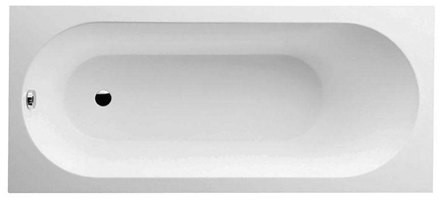 Villeroy & Boch Oberon rechthoekig bad 170x75 cm wit UBQ170OBE2V-RW