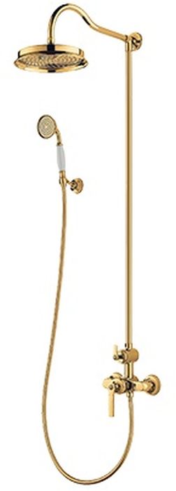 Omnires Armance doucheset wand gouden AM5244GL