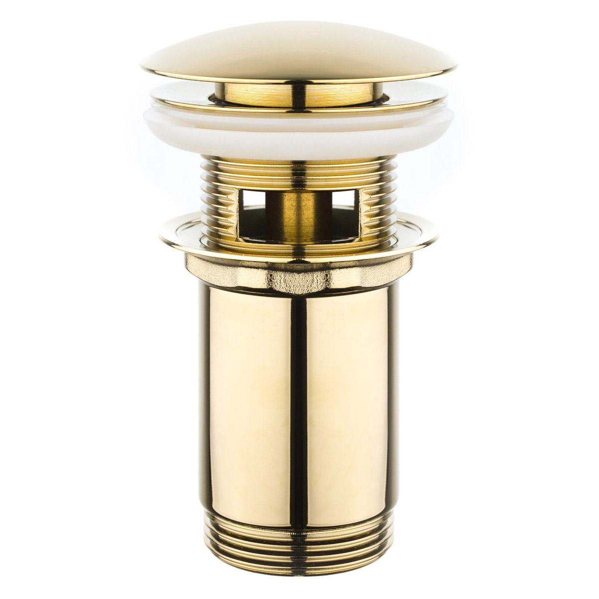 Oltens Halsa wastafelstop gouden glans 05100800