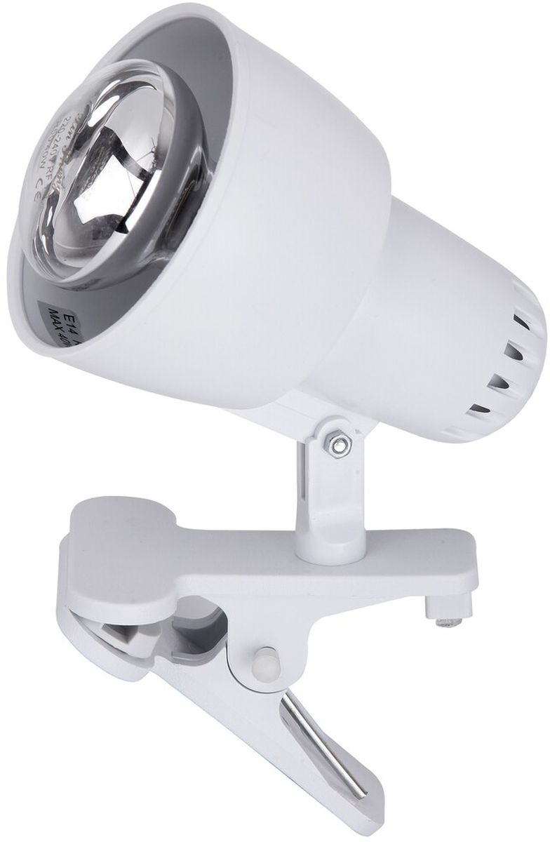 Rabalux Clip wandlamp 1x40 W wit 4356