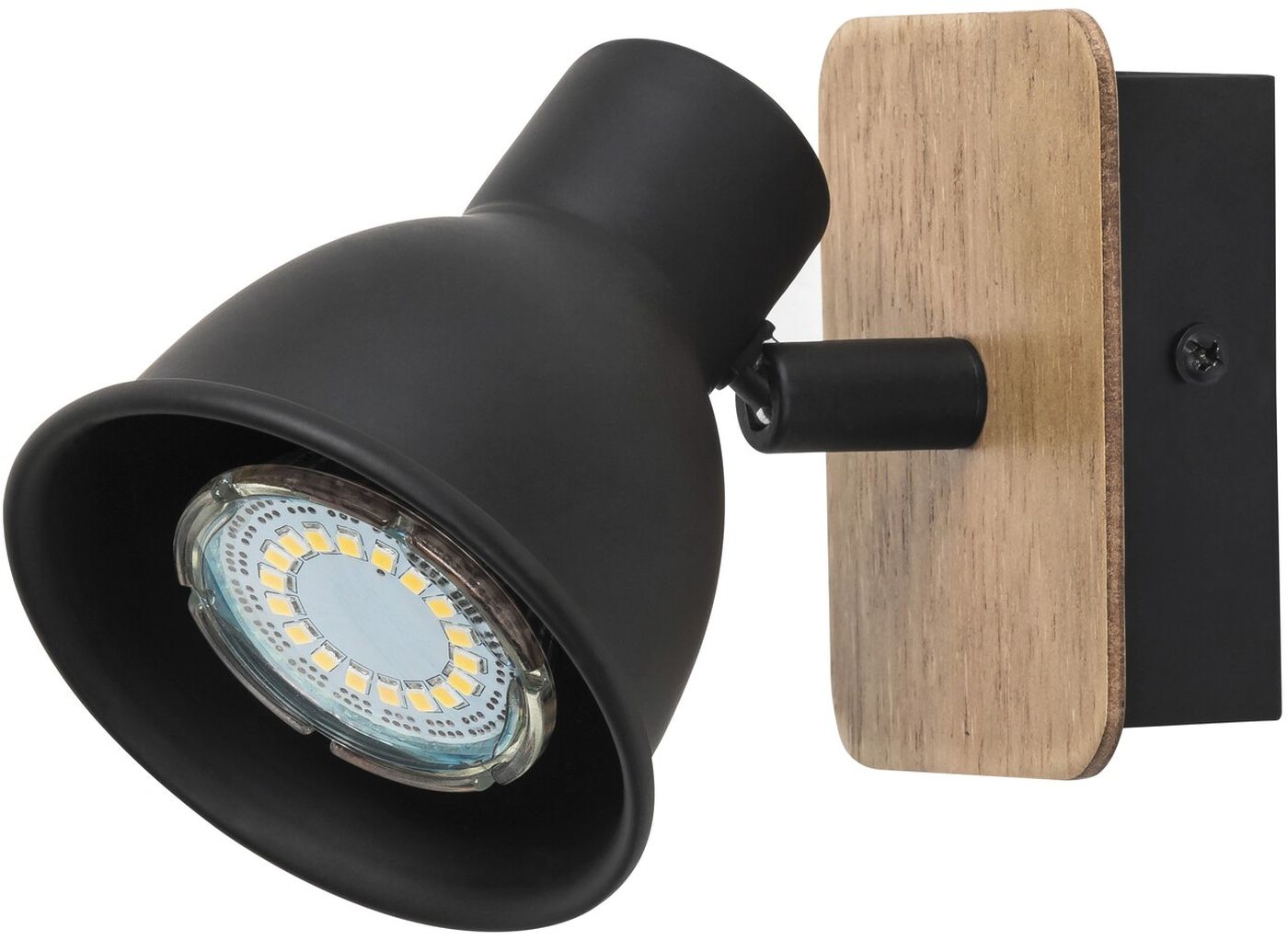 Rabalux Mac wandlamp 1x15 W zwart 5902