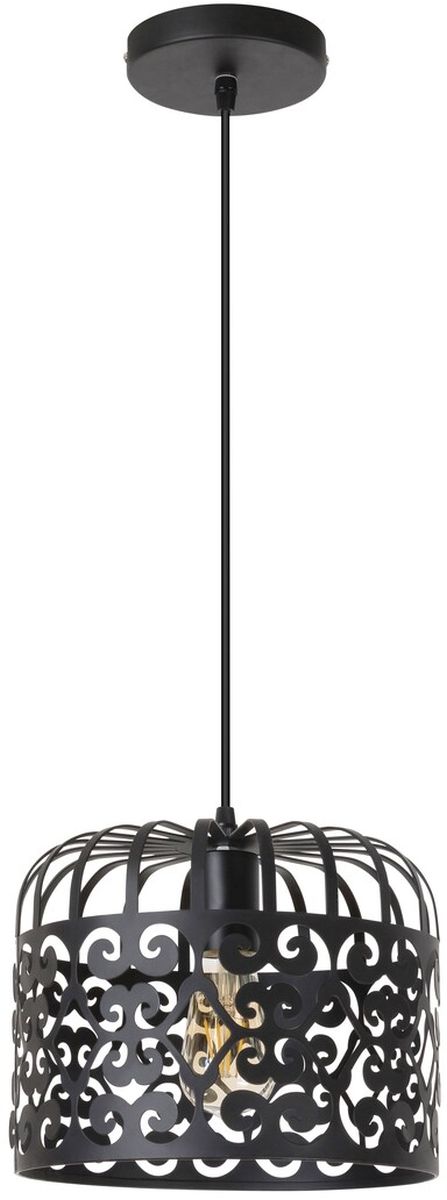 Rabalux Alessandra hanglamp 1x60 W zwart 2156