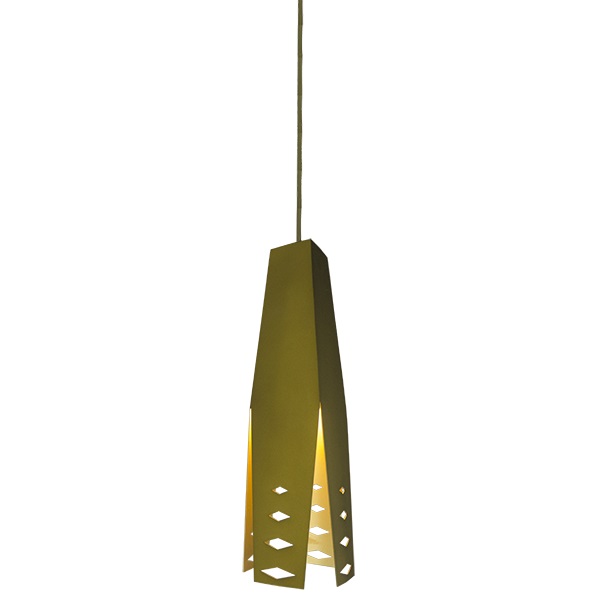 Altavola Design Origami hanglamp 1x40 W gouden-koffie LA044/P_bronze