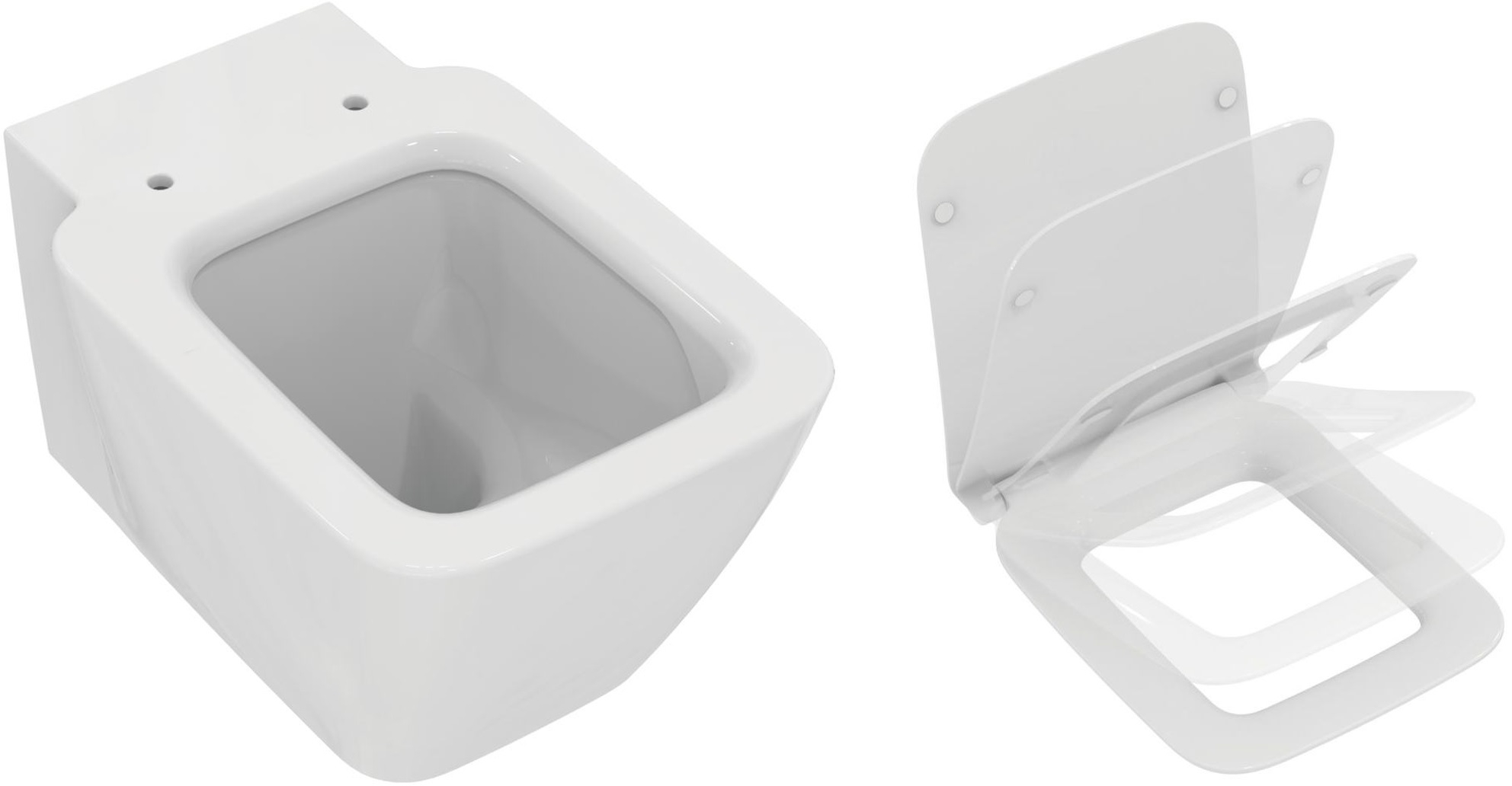 Set toiletpot Ideal Standard Strada II T299701, toiletbril Ideal Standard Strada II T360101