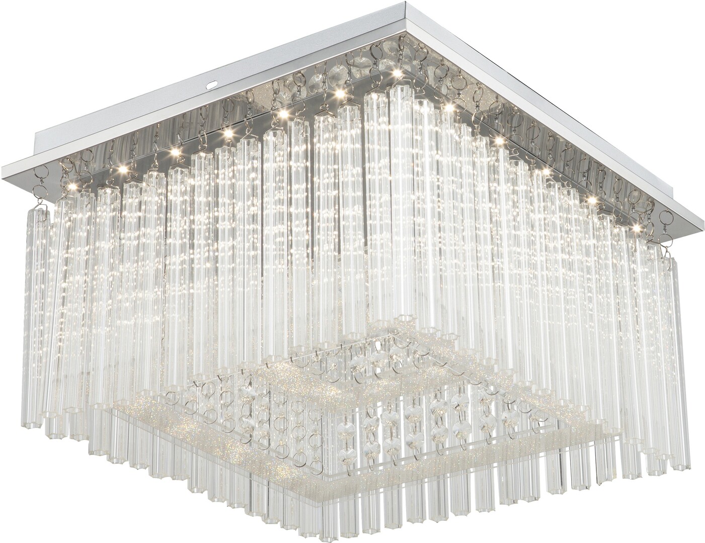 Rabalux Danielle plafondlamp 1x21 W chroom-doorzichtig 2448