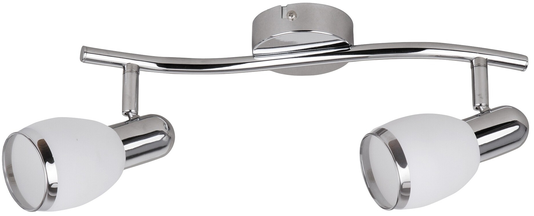 Rabalux Elite plafondlamp 2x40 W wit-chroom 6061
