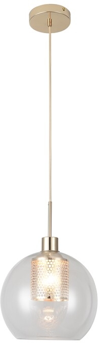 Rabalux Philana hanglamp 1x60 W doorzichtig-gouden 6495