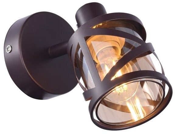 Rabalux Oberon wandlamp 1x40 W amber-bruin 5335