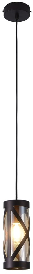 Rabalux Oberon hanglamp 1x40 W bruin-amber 5338