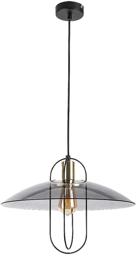 Rabalux Vida hanglamp 1x8 W zwart-bedampt 5000