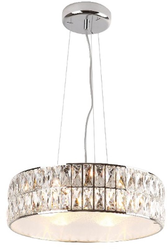 MaxLight Diamante hanglamp 5x42 W chroom P0236