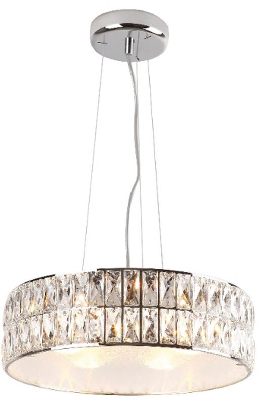 MaxLight Diamante hanglamp 6x42 W chroom P0238