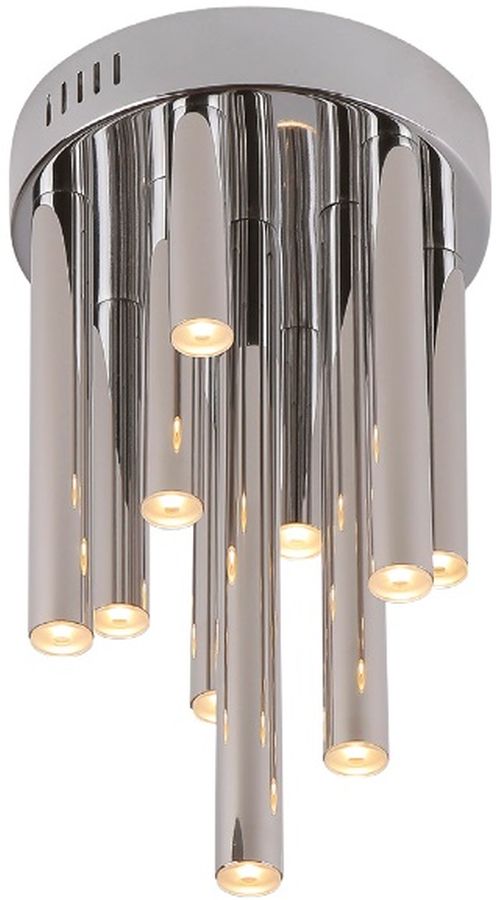 MaxLight Organic Chrom plafondlamp x1 W chroom C0117D
