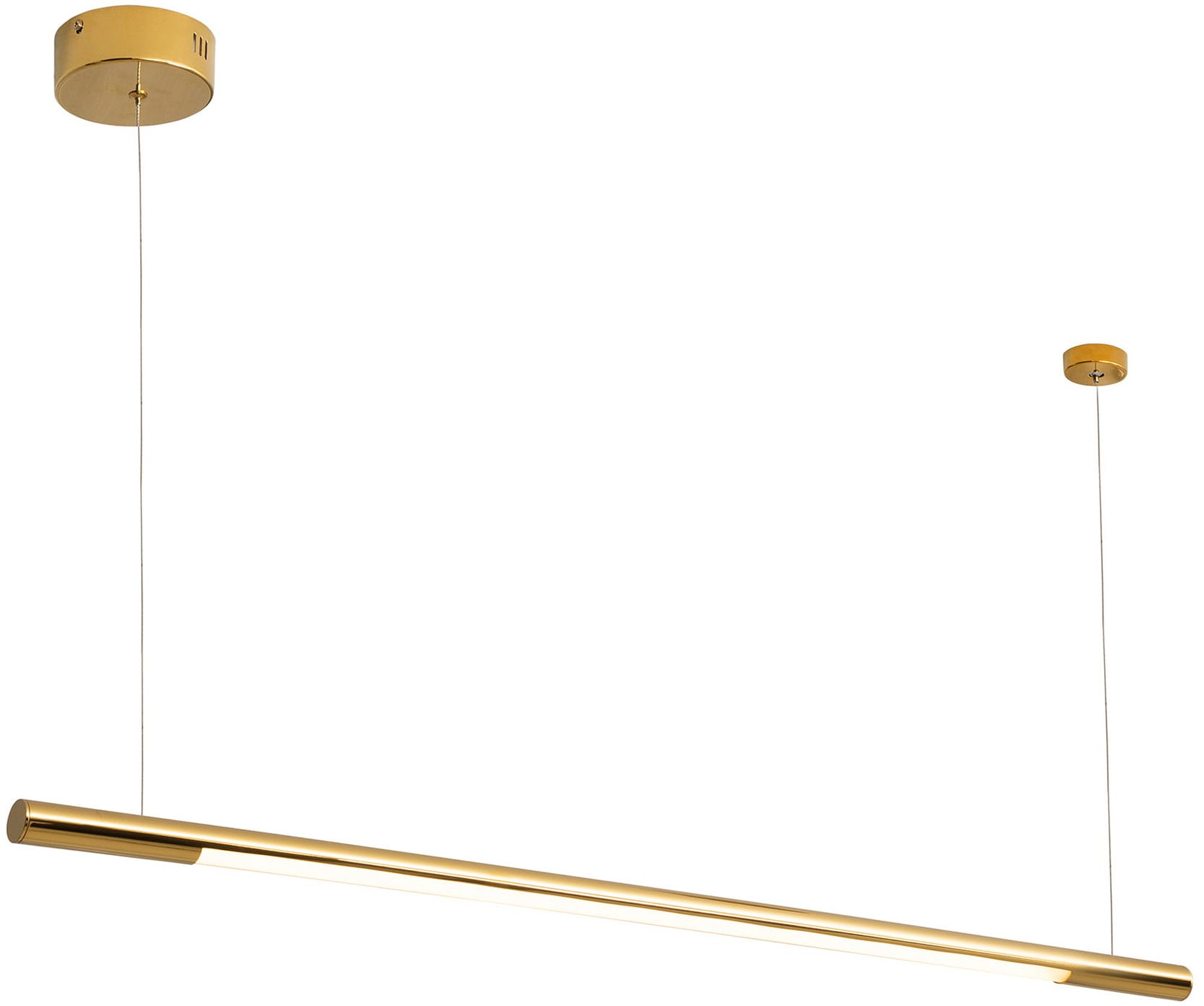 MaxLight Organic Horizon hanglamp 1x16 W gouden P0356