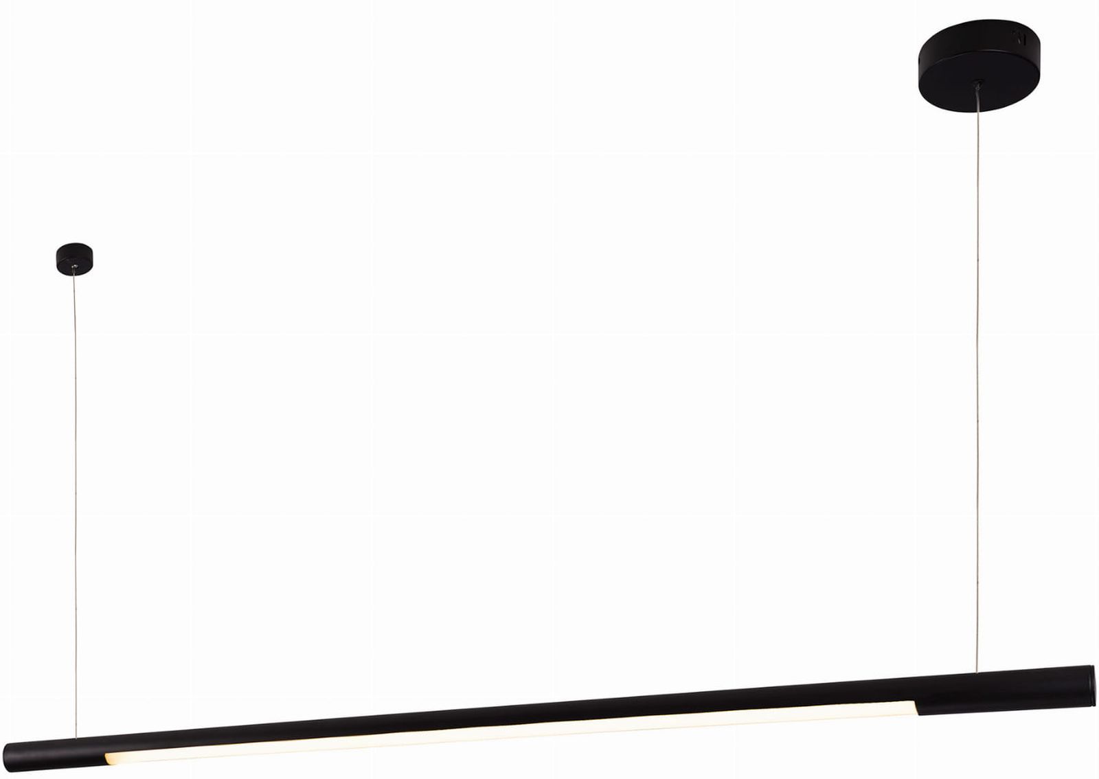 MaxLight Organic Horizon hanglamp 1x26 W zwart P0358D