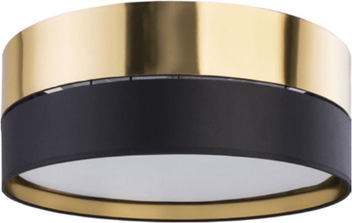 TK Lighting Hilton plafond 3x15 W zwart-gouden 4180