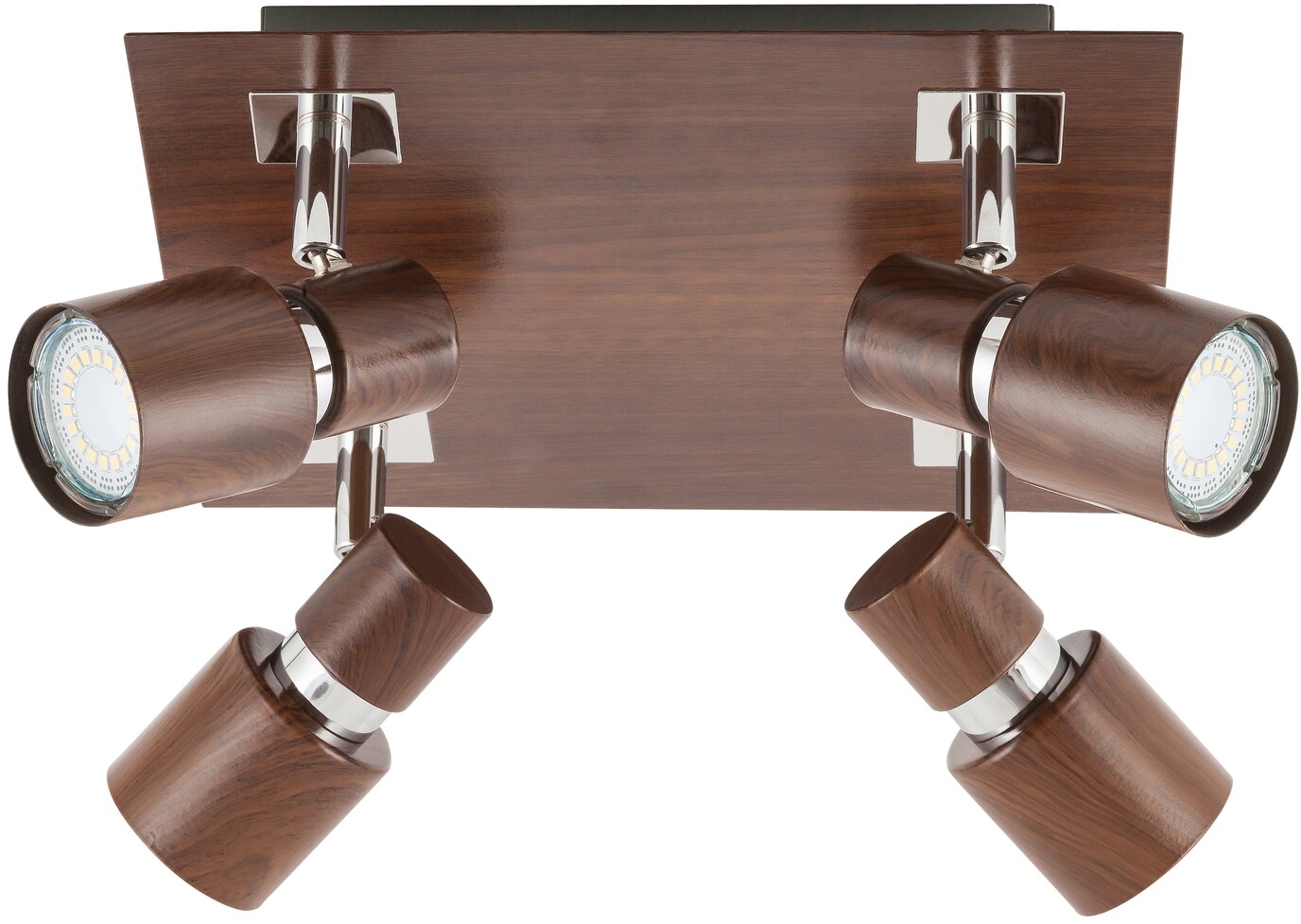 Rabalux Merkur plafondlamp 4x50 W hout 6008