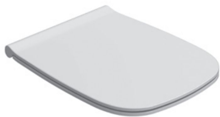 Globo Genesis toiletbril langzaam vallend wit GN022BI